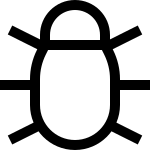 Bug SVG Icon
